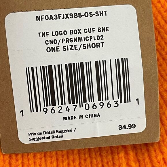 Double D Ranch Orange Floral Patterned Socks - Picture 3 of 6